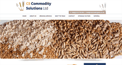 Desktop Screenshot of commoditysols.co.uk